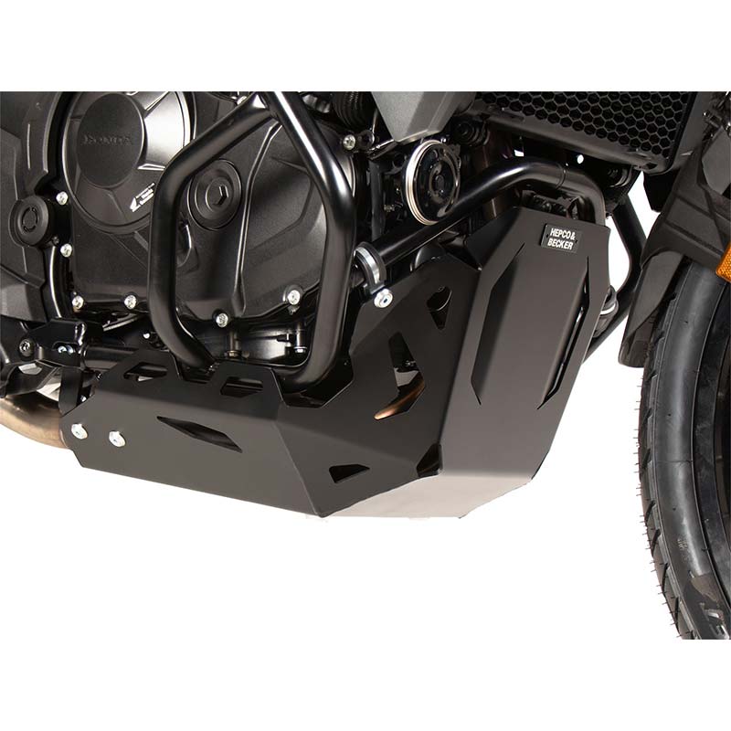 Sabot moteur noir Hepco&Becker pour Honda xl750Transalp. Blackpines.fr
