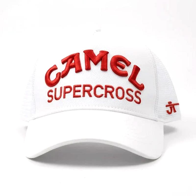 Casquette Supercross JT Racing USA red white.