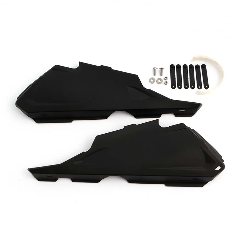 Kit de carenages de cadre pour BMW R1250GS et R1200GS Wunderlich. Blackpines.fr