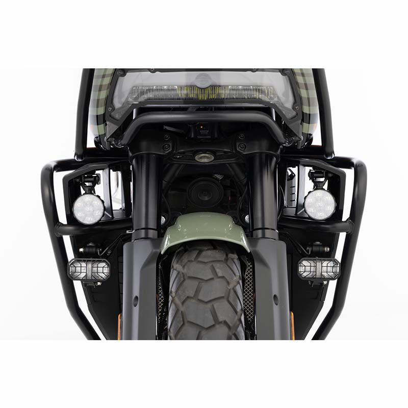 Kit de feux additionnels moto led Microflooter 3.0 pour Pan America 1250. Blackpines.fr