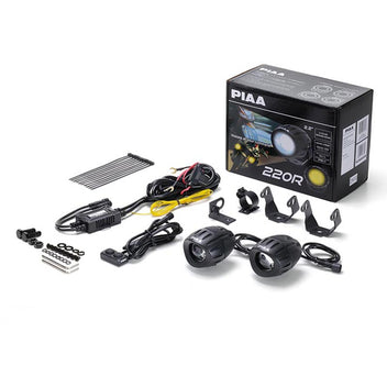 Kit de feux additionnels PIAA 220R LED. Blackpines.fr