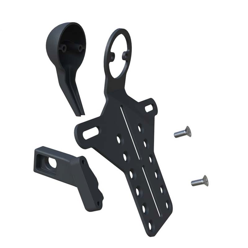 Kit plaque arriere moto Sidekick Motone Customs. Blackpines.fr