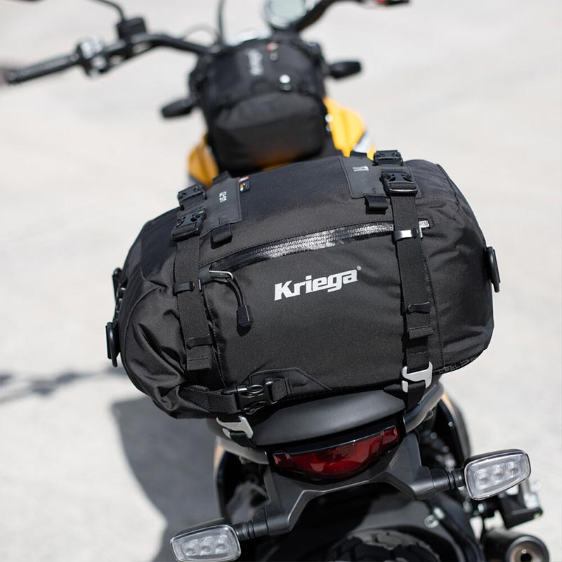 Kit de montage de sac US-DRYPACK Kriega pour Ducati Scrambler à partir de 2019.