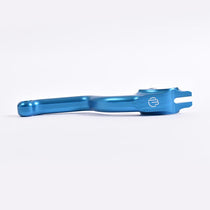 Levier radial moto MLE2 bleu Beringer. Blackpines.fr