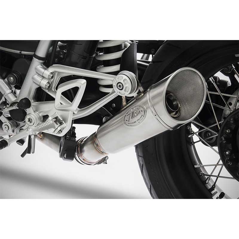 Echappement Zard Racing GP pour BMW RnineT. Blackpines.fr 