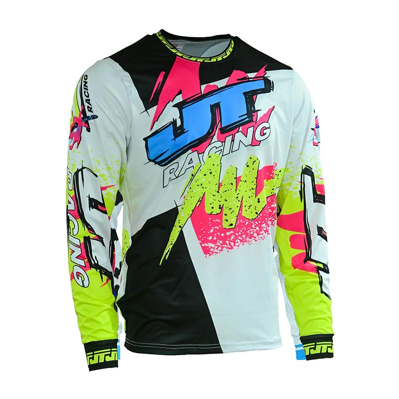Maillot MX 90 Swash jaune JT Racing.
