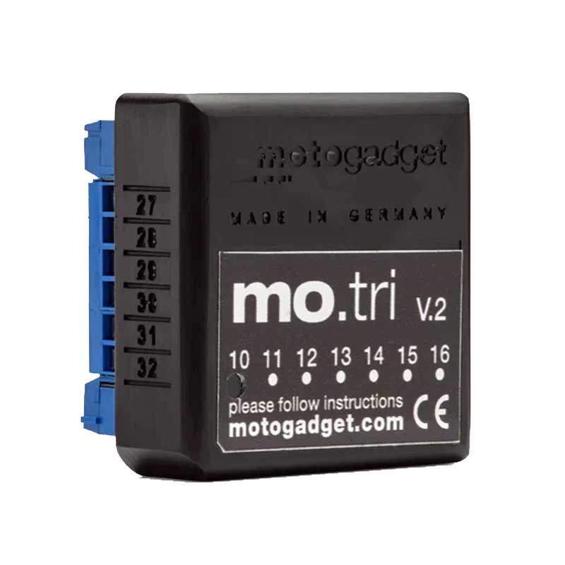 Mo.Tri Motogadget pour Triumph. Blackpines.fr