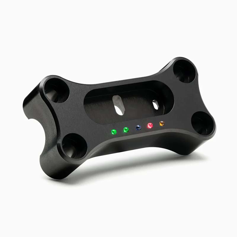 Support de compteur noir Motoscope Mini Motogadget. Blackpines.fr