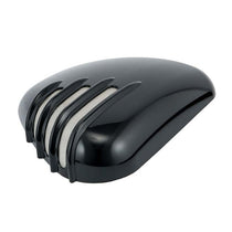 Caches lateraux moto noirs brillants Motone Customs pour Triumph. Blackpines.fr