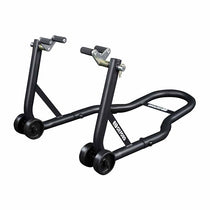 Bequille atelier moto roue avant Oxford OX287. Blackpines.fr