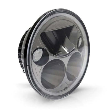 Phare moto LED M5 M7 Denali. Blackpines.fr