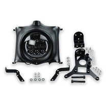Plaque de phare avec supports relocalisation compteur pour Royal Enfield 650 Bonvent. Blackpines.fr