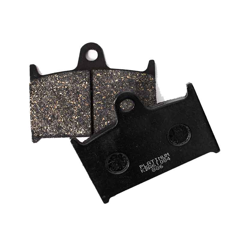 Plaquettes de frein pour étriers 4 pistons axial Ø27mm 2654 | Beringer