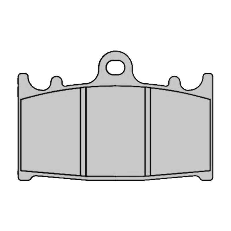 Plaquettes de frein moto Beringer 2654 pour etriers 4 pistons. Blackpines.fr