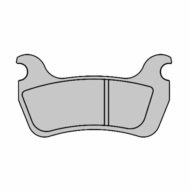 Plaquettes frein moto Beringer pour etriers Aerotec 2 pistons. Blackpines.fr