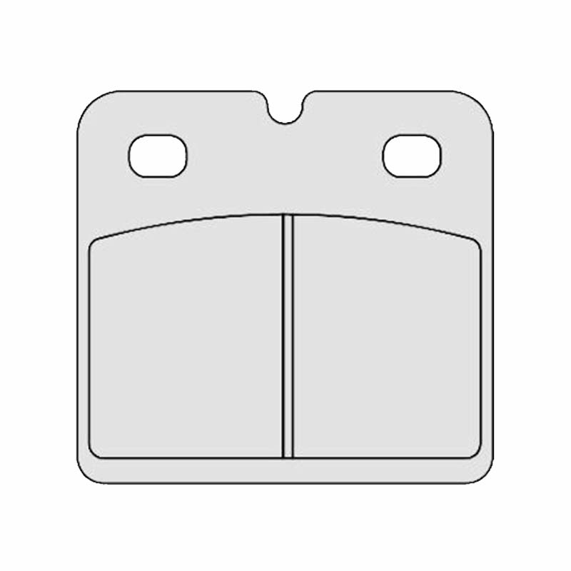 Plaquettes frein moto Beringer Classic 506 pour etriers 2 pistons. Blackpines.fr
