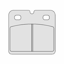 Plaquettes frein moto Beringer Classic 506 pour etriers 2 pistons. Blackpines.fr