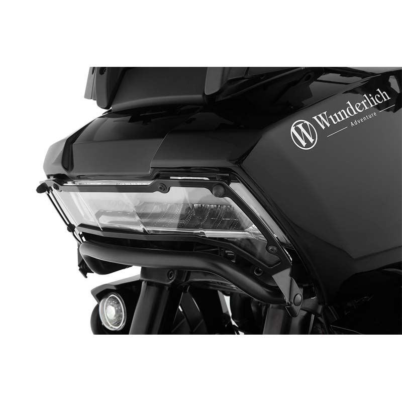 Protection phare moto Clear Wunderlich. Blackpines.fr
