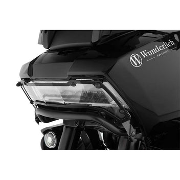 Protection phare moto Clear Wunderlich. Blackpines.fr