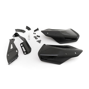 Protege-mains moto noirs Wunderlich pour Harley-Davidson Pan America 1250. Blackpines.fr