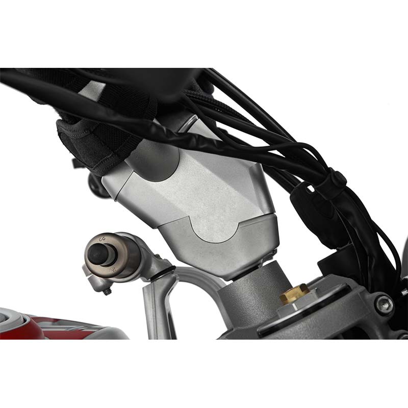 Rehausseur guidon Wunderlich ERGO+ 44mm pour Ducati DesertX. Blackpines.fr