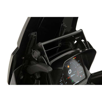Renfort de bulle moto Wunderlich. Blackpines.fr
