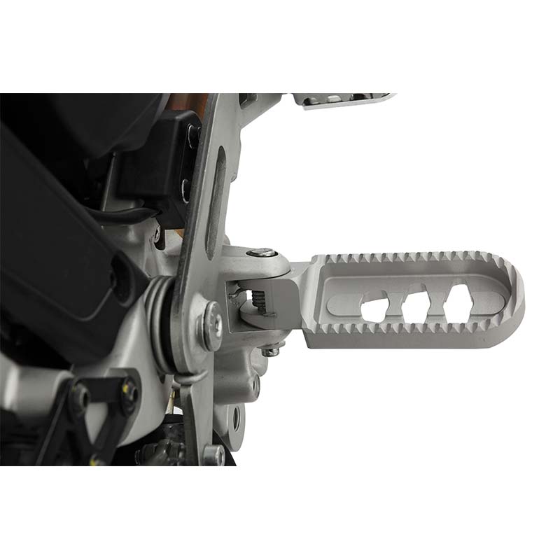 Repose-pieds moto abaisse ERGO-COMFORT Wunderlich pour Ducati. Blackpines.fr