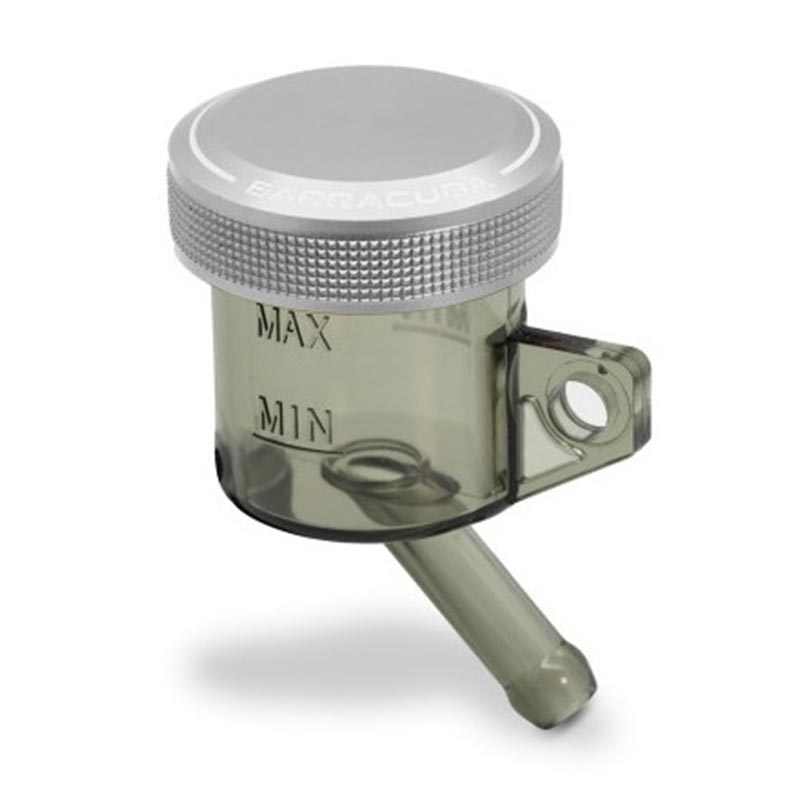 Bocal liquide frein embrayage argent 30mm Barracuda. Blackpines.fr