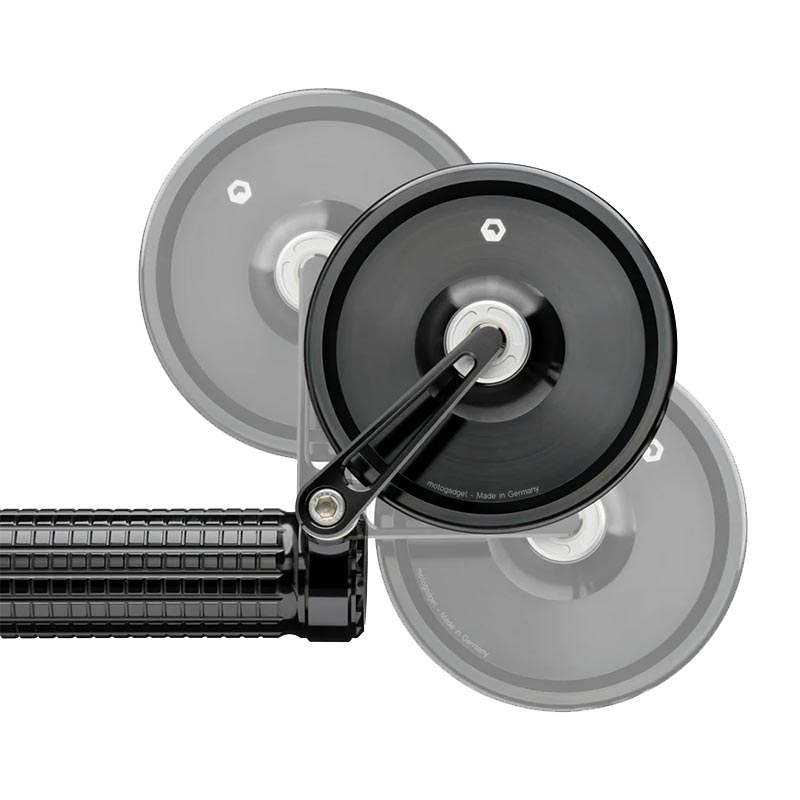 Retroviseur moto embout de guidon mo.view Classic 60 Flip Motogadget. Blackpines.fr