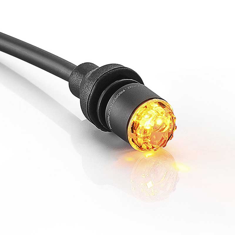 Clignotants moto LIGHT UNIT S fr075bm Rizoma. Blackpines.fr