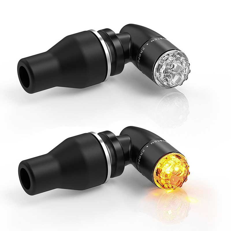 Clignotant moto Light Unit Rizoma fr076bm. Blackpines.fr