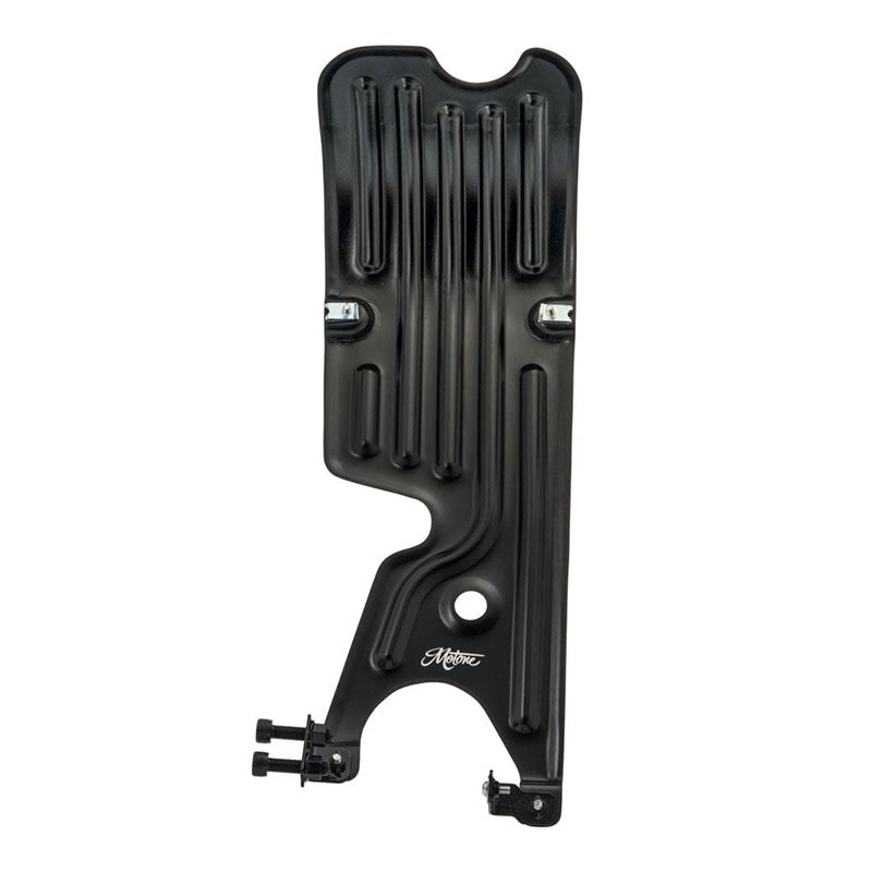 Sabot moteur Defender noir Motone Customs pour Triumph. Blackpines.fr