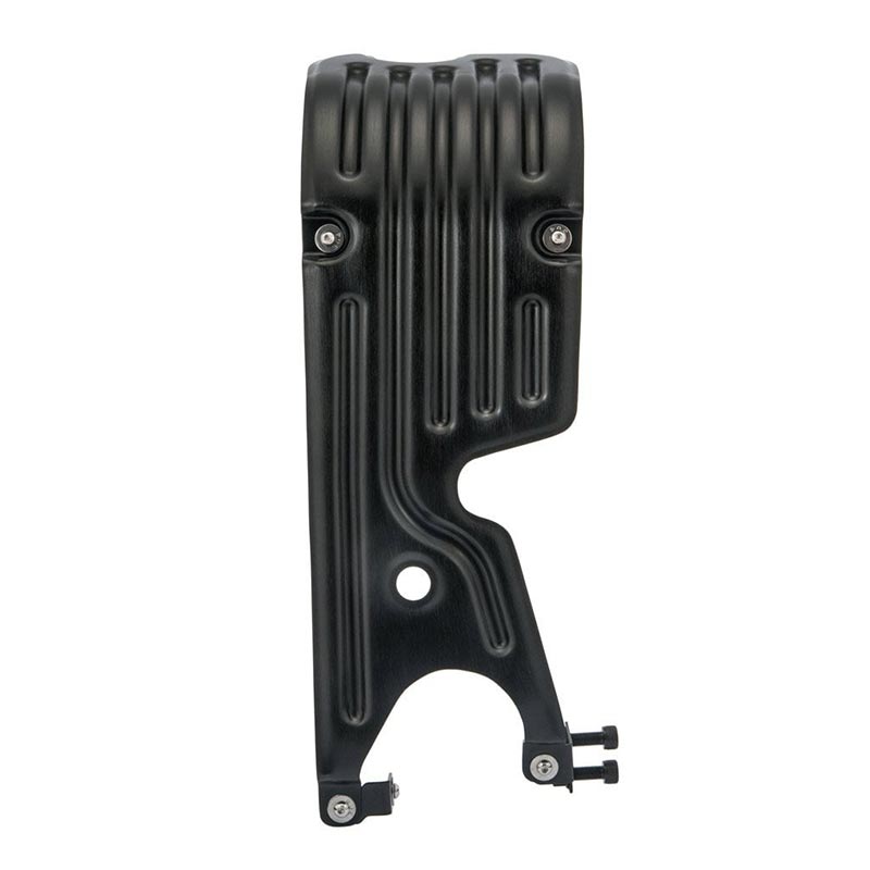 Sabot moteur Defender noir Motone Customs pour Triumph. Blackpines.fr