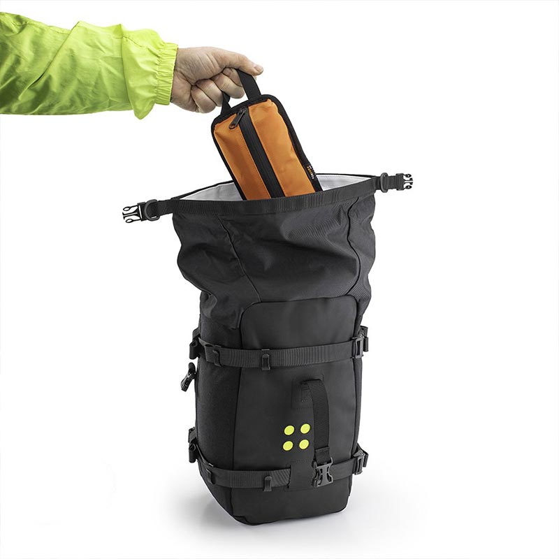 Sacoche moto souple étanche 12 litres Kriega Overland OS12.