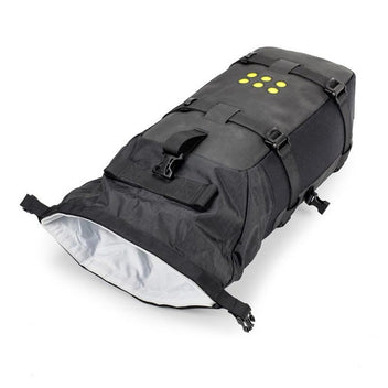 Sacoche moto souple étanche 12 litres Kriega Overland OS12, intérieur.