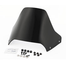 Saute vent moto noir Wunderlich Flowjet pour Ducati DesertX. Blackpines.fr