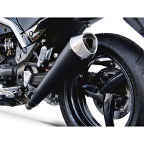Silencieux conique en inox Zard pour Moto Guzzi Griso 2005 à 2016.
