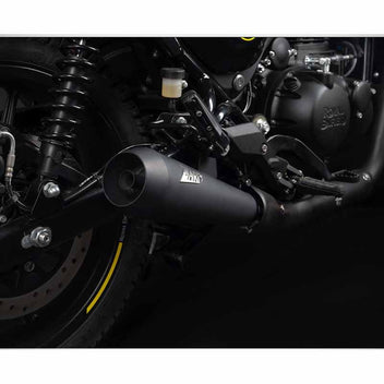 Silencieux Zard pour Royal Enfield Hunter 350. Blackpines.fr