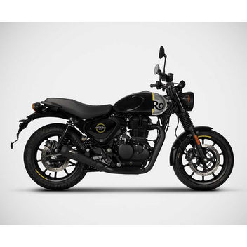 Silencieux Zard pour Royal Enfield Hunter 350. Blackpines.fr