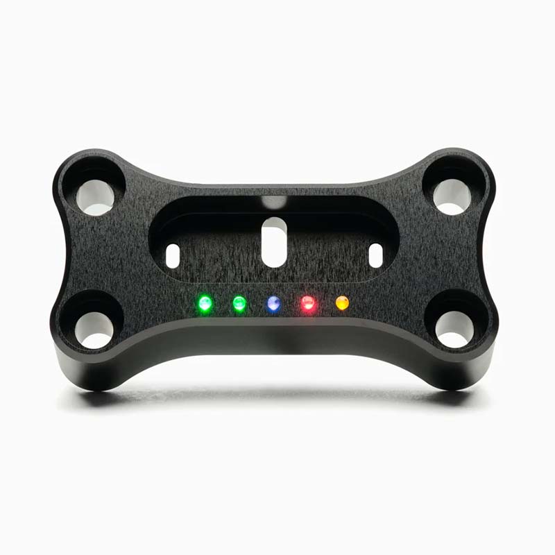 Support de compteur noir Motoscope Mini Motogadget. Blackpines.fr