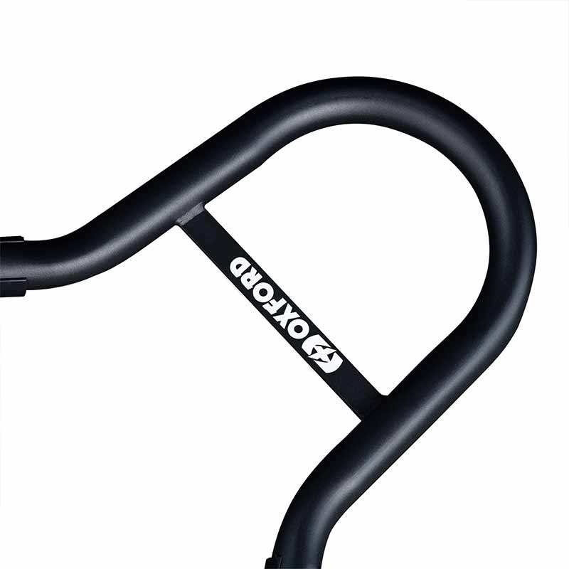 Bequille atelier moto roue avant Oxford OX287. Blackpines.fr