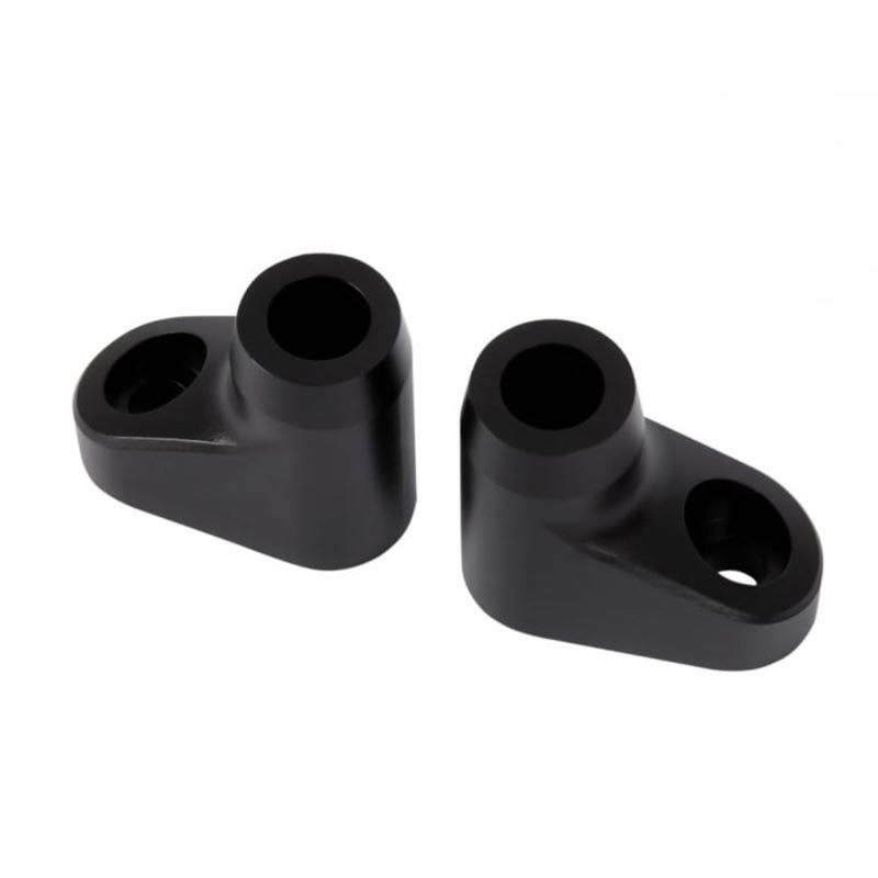 Supports de clignotants moto avant 8 mm Motone Customs pour Triumph 400. Blackpines.fr