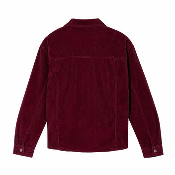Surchemise unisexe velours Bordeaux JAM Morex Custom.