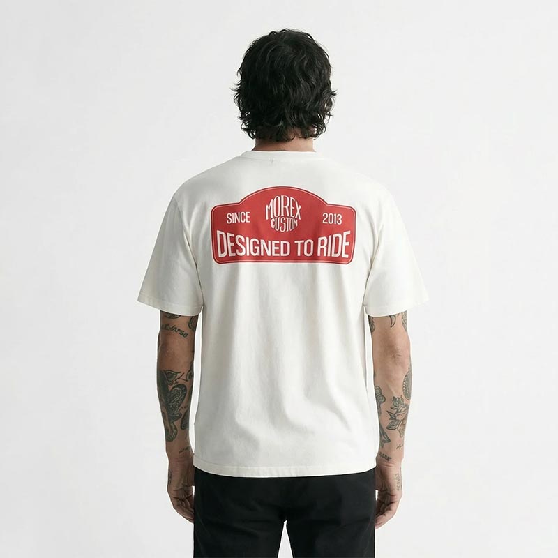 T-shirt homme manches courtes regular Morex Custom RALLYE.