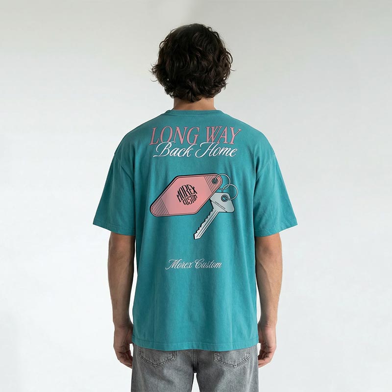 T-shirt homme overside MOTEL Morex Custom.