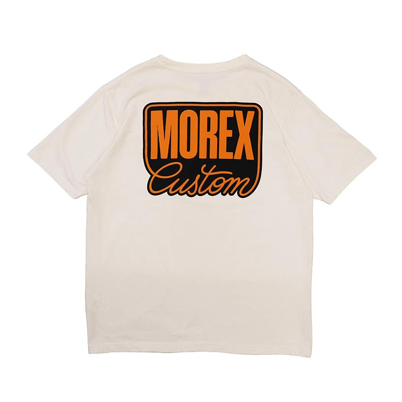 T-shirt homme manches courtes off-white regular Morex Custom Pasta.