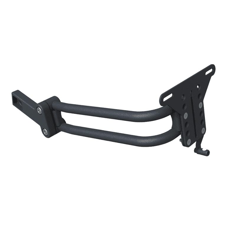 Support de plaque immatriculation Triumph LC Motone Customs The Claw. Blackpines.fr