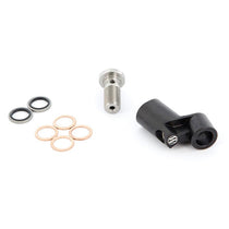 Adaptateur prolongation durites frein et embrayage moto BMW Wunderlich. Blackpines.fr