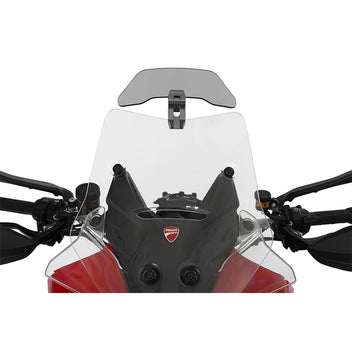 Deflecteur bulle moto Wunderlich Vario Ergo+ titane. Blackpines.fr