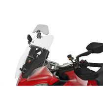Deflecteur bulle moto Wunderlich Vario Ergo+ titane. Blackpines.fr